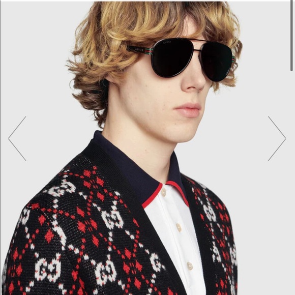 Gucci Aviator Sunglasses - Picture 5 of 5